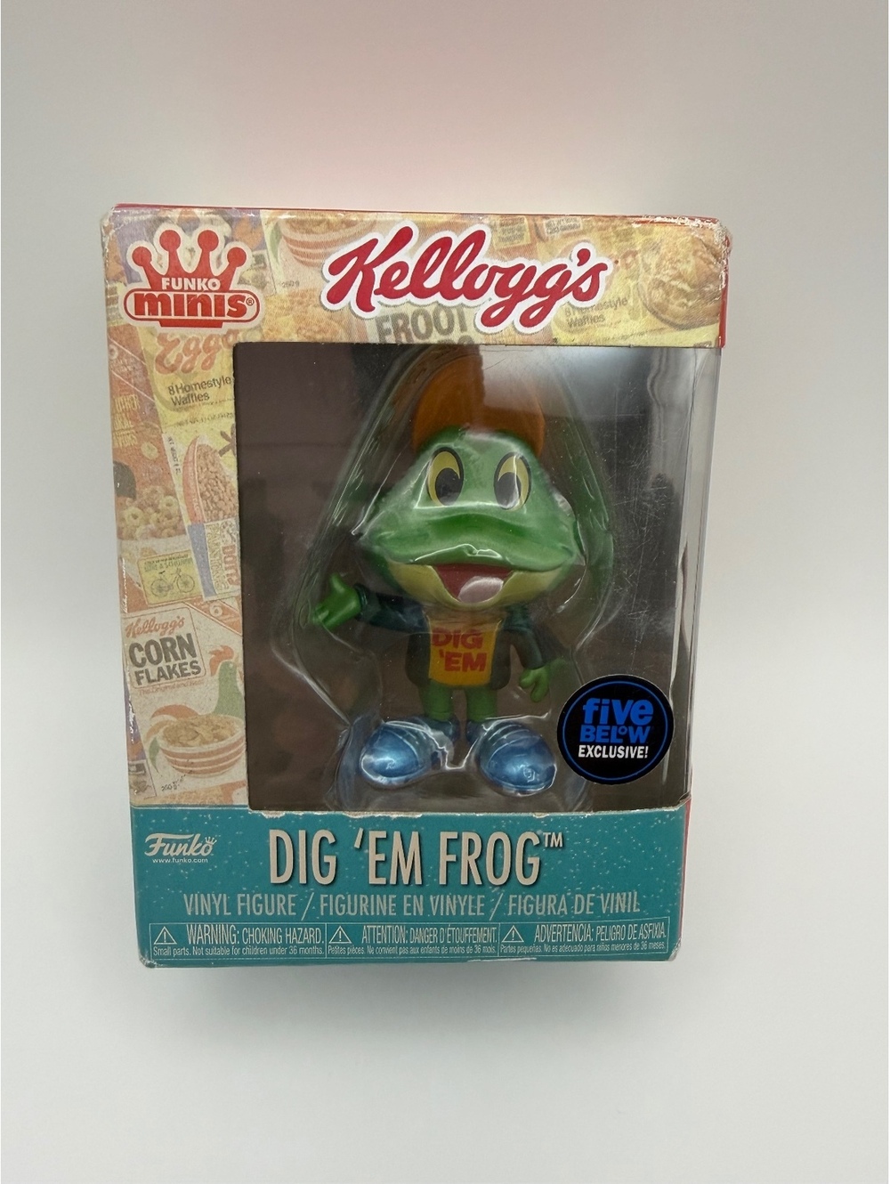 Funko Minis Kellogg's Dig 'Em Frog Vinyl Figure - Nickelodeon Fairly OddParents,